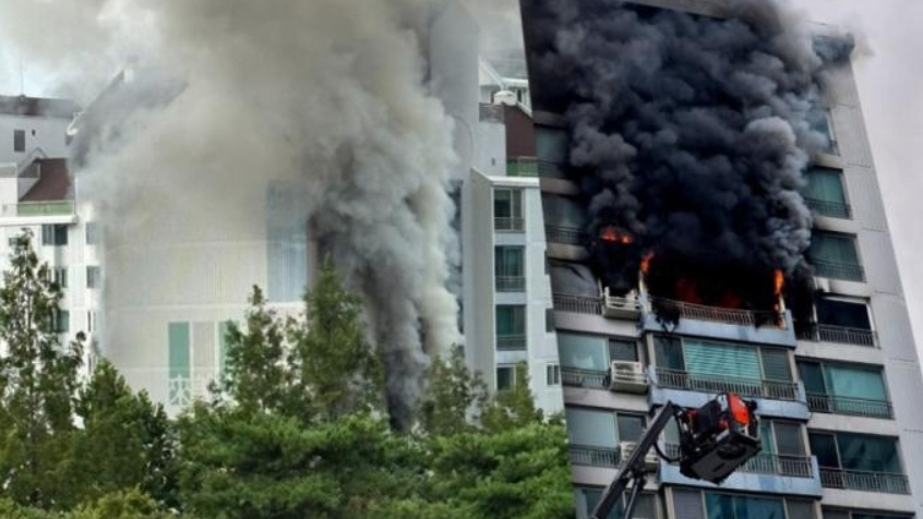 韓國(guó)首爾公寓發(fā)生火災(zāi)，致2人死亡