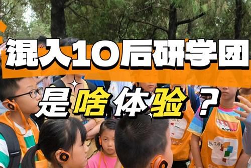 90后大齡兒童混進10后研學團，被教育了……